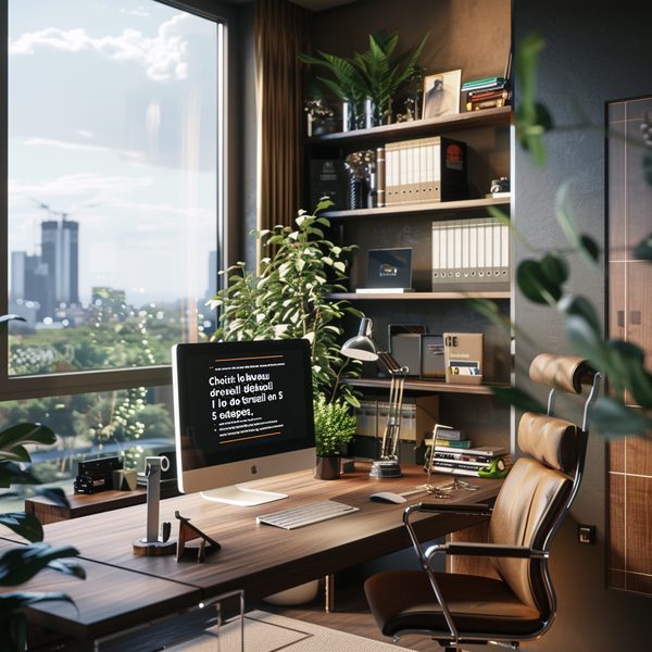 Choisir le bureau de travail idéal en 5 étapes